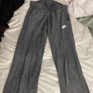 Dark grey Nike sweatpants